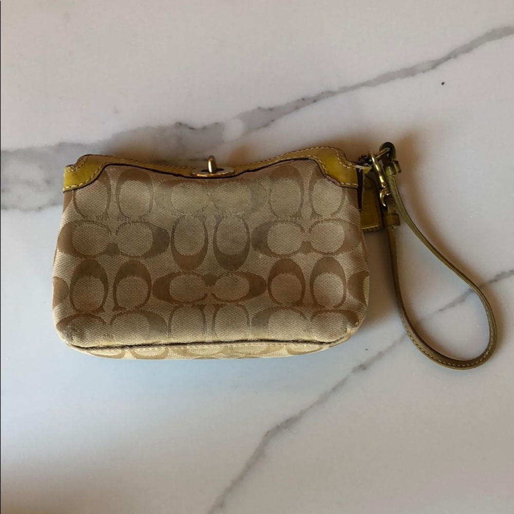 Coach wristlet